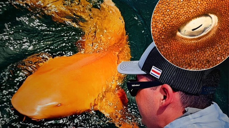 The orange nurse shark that entered the scientific record